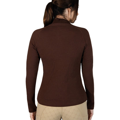 Dapplebay Ladies Heirloom Mock Neck Shirt