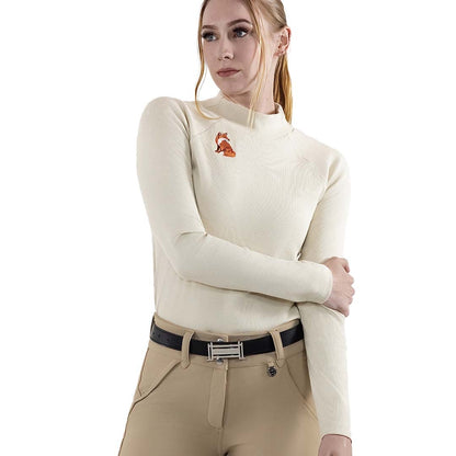 Dapplebay Ladies Heirloom Mock Neck Shirt