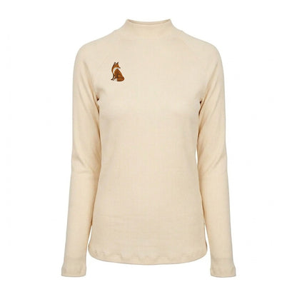Dapplebay Ladies Heirloom Mock Neck Shirt