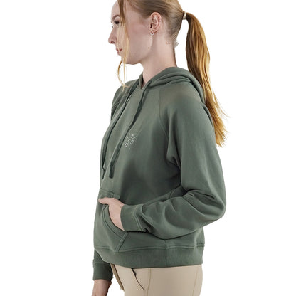 Dapplebay Ladies Palm Trees & Horse Shows Hoodie