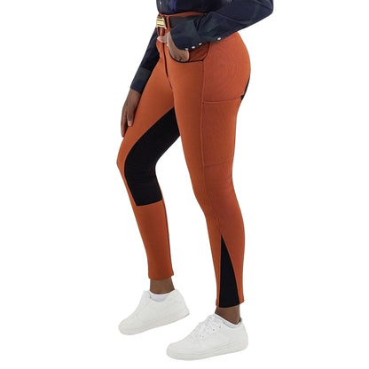 Dapplebay Ladies Pro Ribbed FS Suede Breeches
