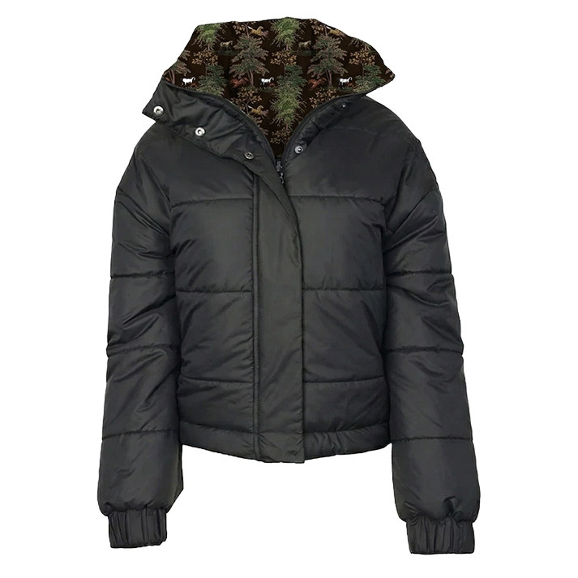 Dapplebay Ladies Reversible Puffer Jacket