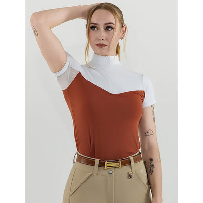 Dapplebay Lady 1/4 Zip SS Show Top