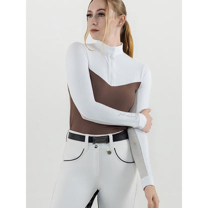 Dapplebay Lady 1/4 Zip LS Show Top