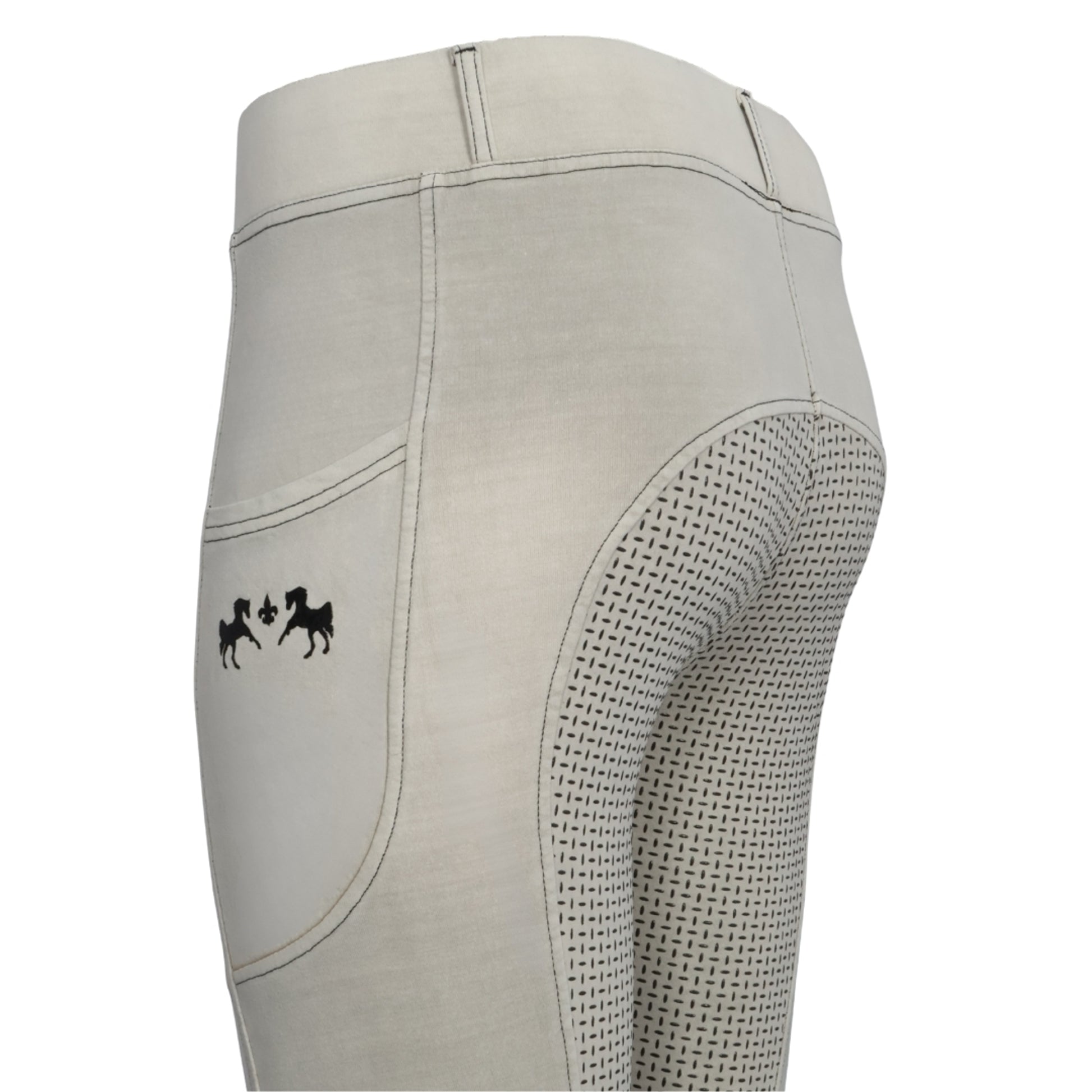 Equine Couture Ladies Silicon FS Tights with Phone Pocket