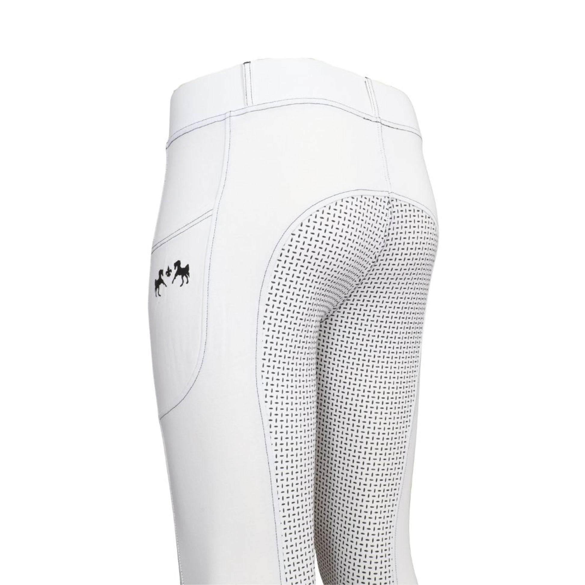 Equine Couture Ladies Silicon FS Tights with Phone Pocket