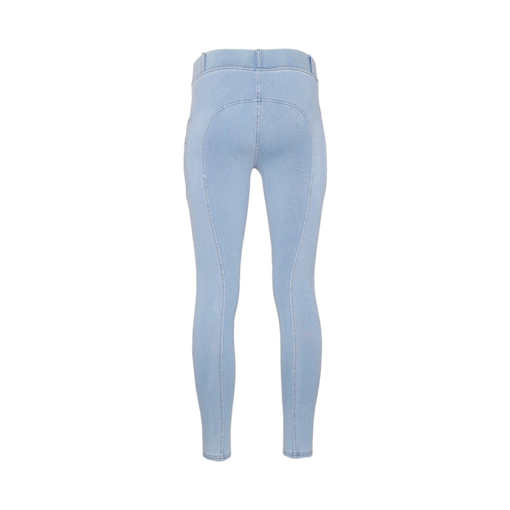 Equine Couture Ladies Denim KP Tights with Phone Pocket
