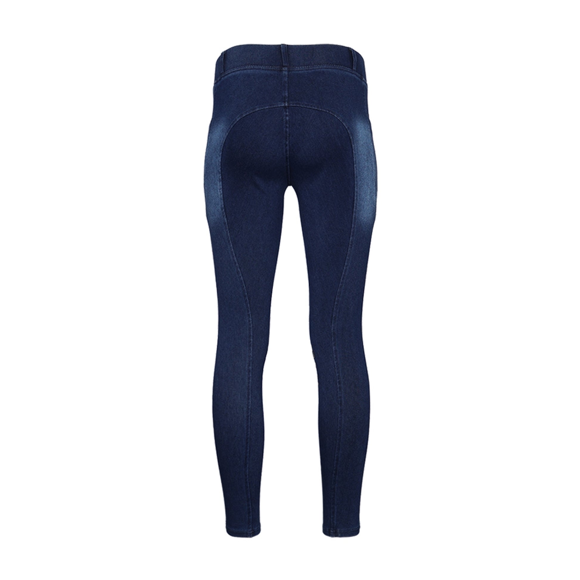 Equine Couture Ladies Denim KP Tights with Phone Pocket
