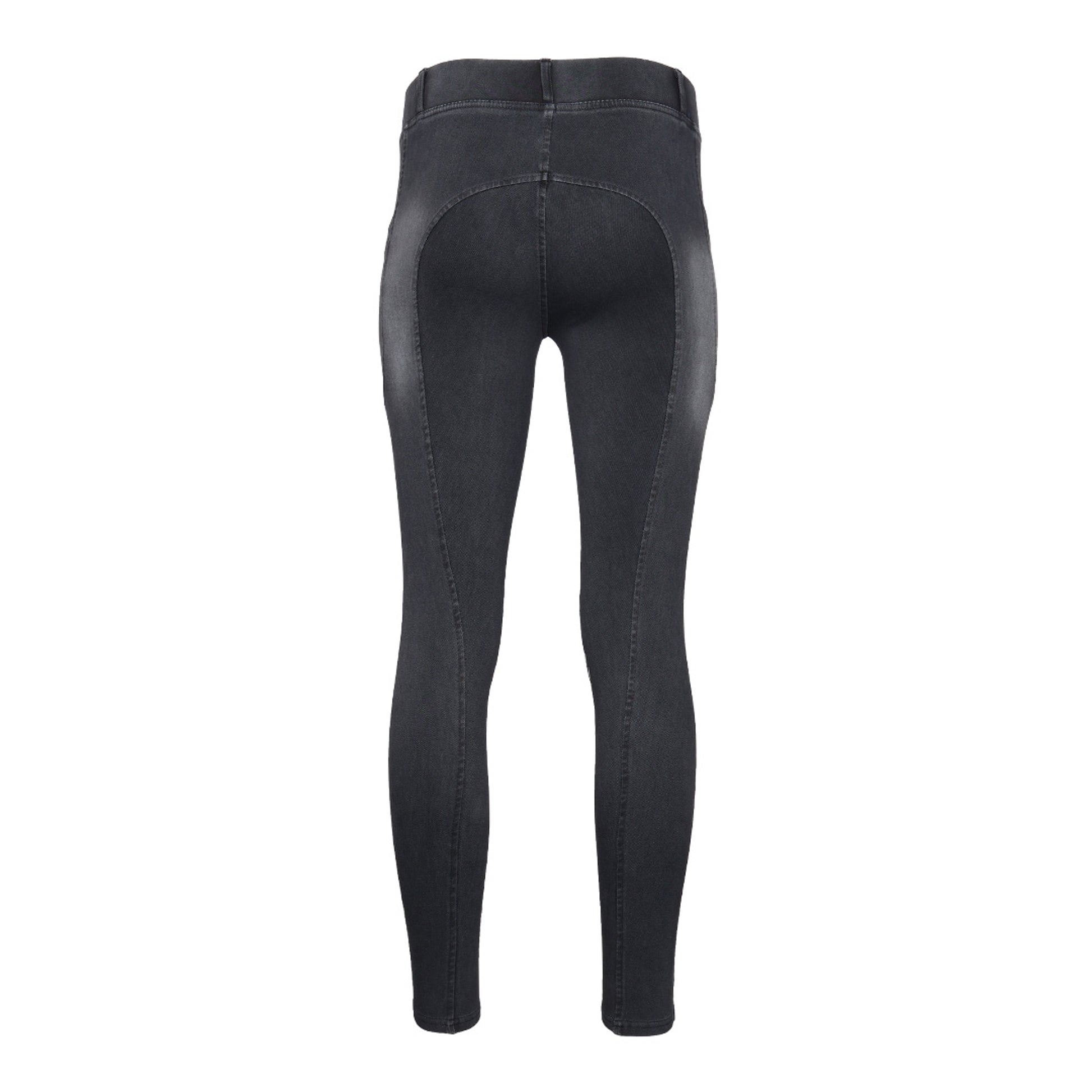 Equine Couture Ladies Denim KP Tights with Phone Pocket