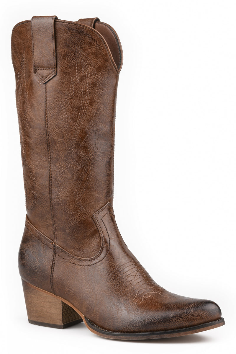 Roper Ladies Faux Leather Western Boots