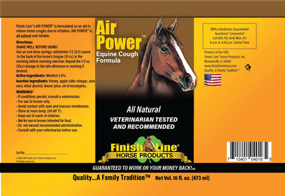 Finish Line Air Power Equine Cough Formula