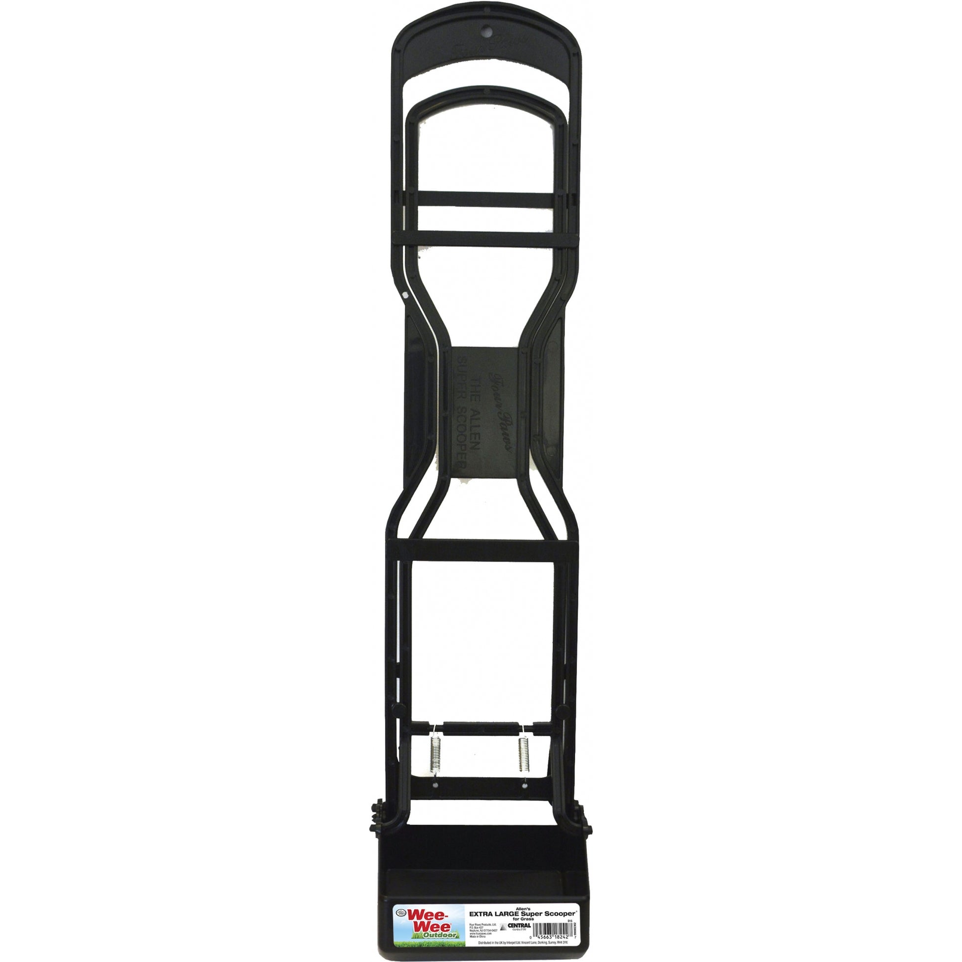 Spring Action Scooper 6.5 x 6 x 29 black