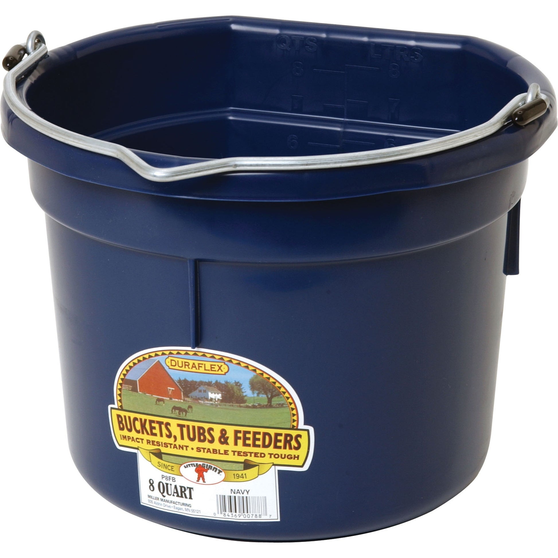 Flatback Bucket For Goats/Sheep/Miniature Horses