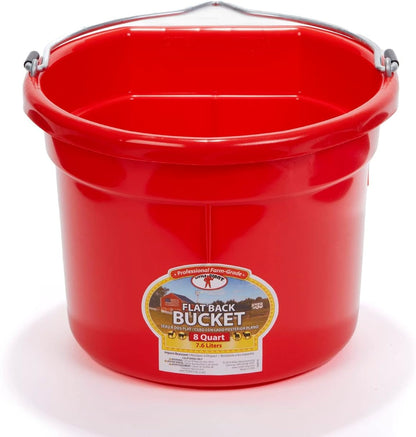 Flatback Bucket For Goats/Sheep/Miniature Horses