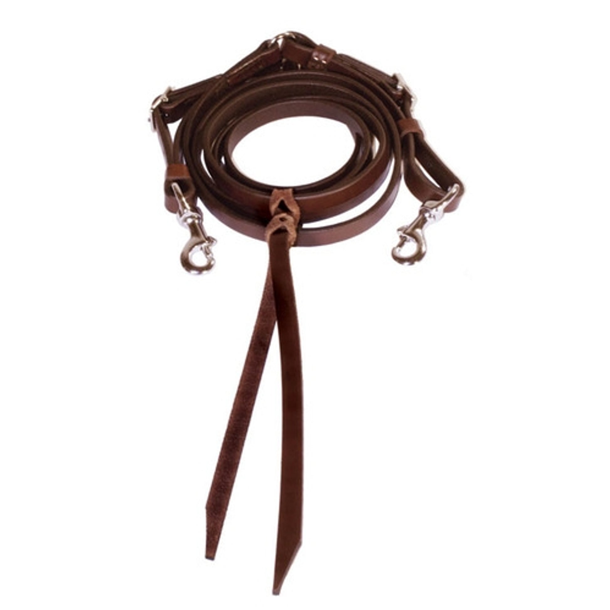 Tucker Adjustable Trail Rein with Brass