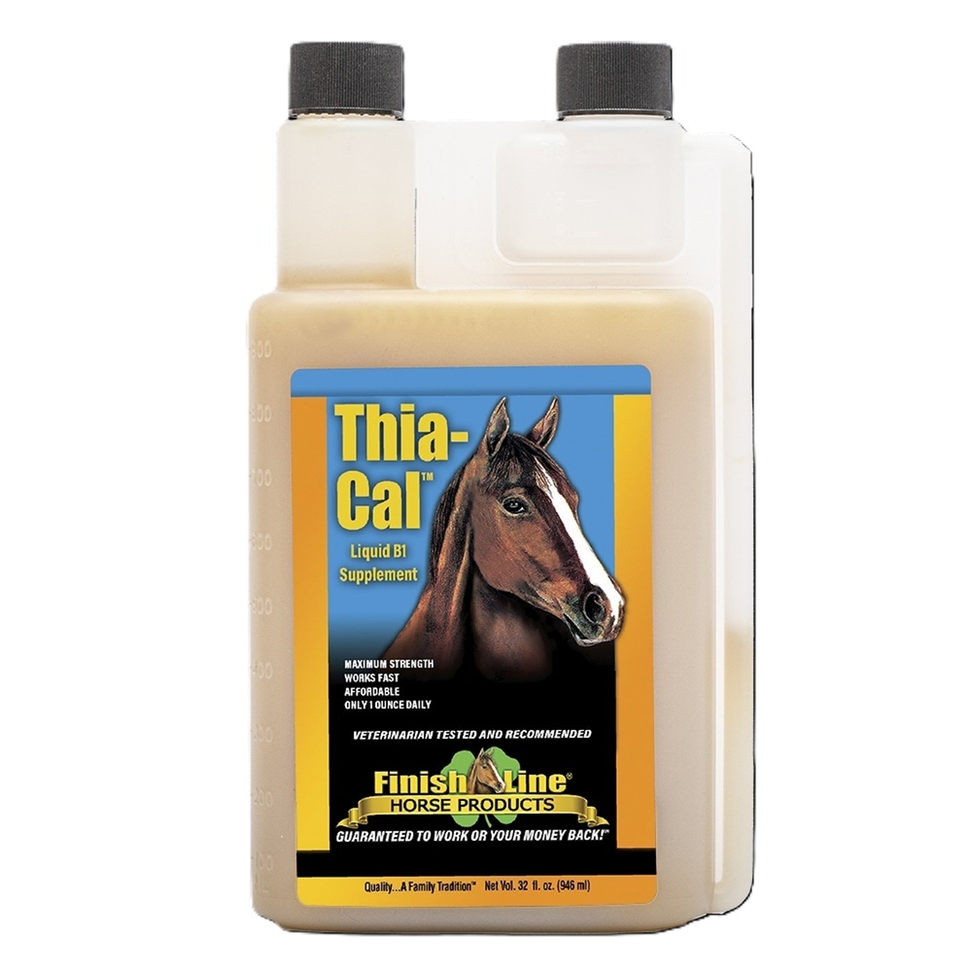 Thia-Cal Liquid B1 Supplement For Horses