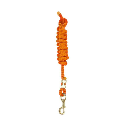 Perris Poly Nylon Lead With Brass Snap 8ft Brn