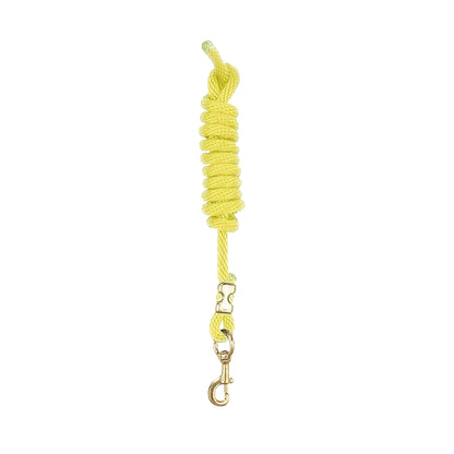 Perris Poly Nylon Lead With Brass Snap 8ft Brn