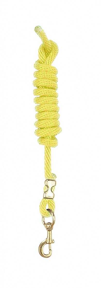 Perris Poly Nylon Lead With Brass Snap 8ft Brn