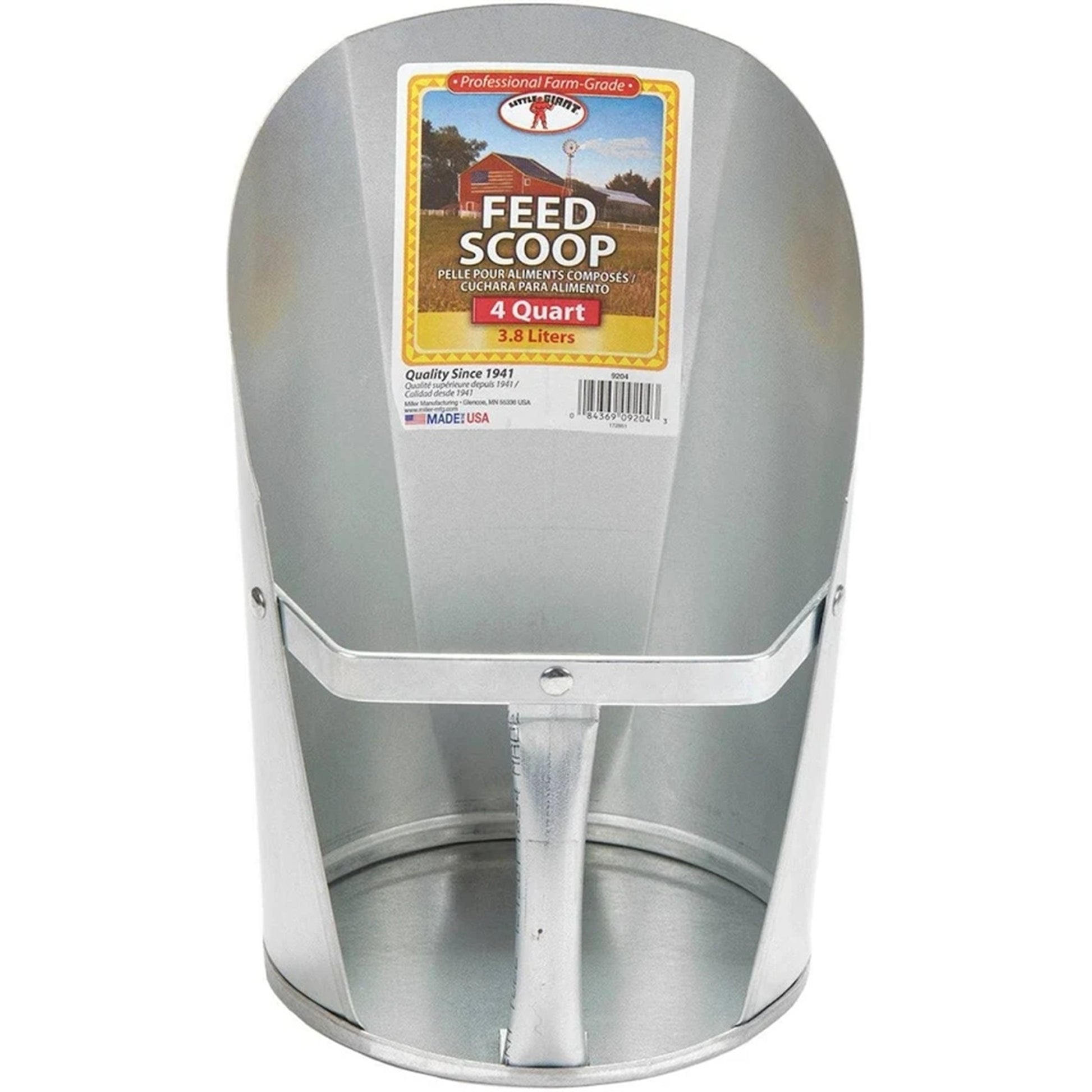 Galvanized Feed Scoop