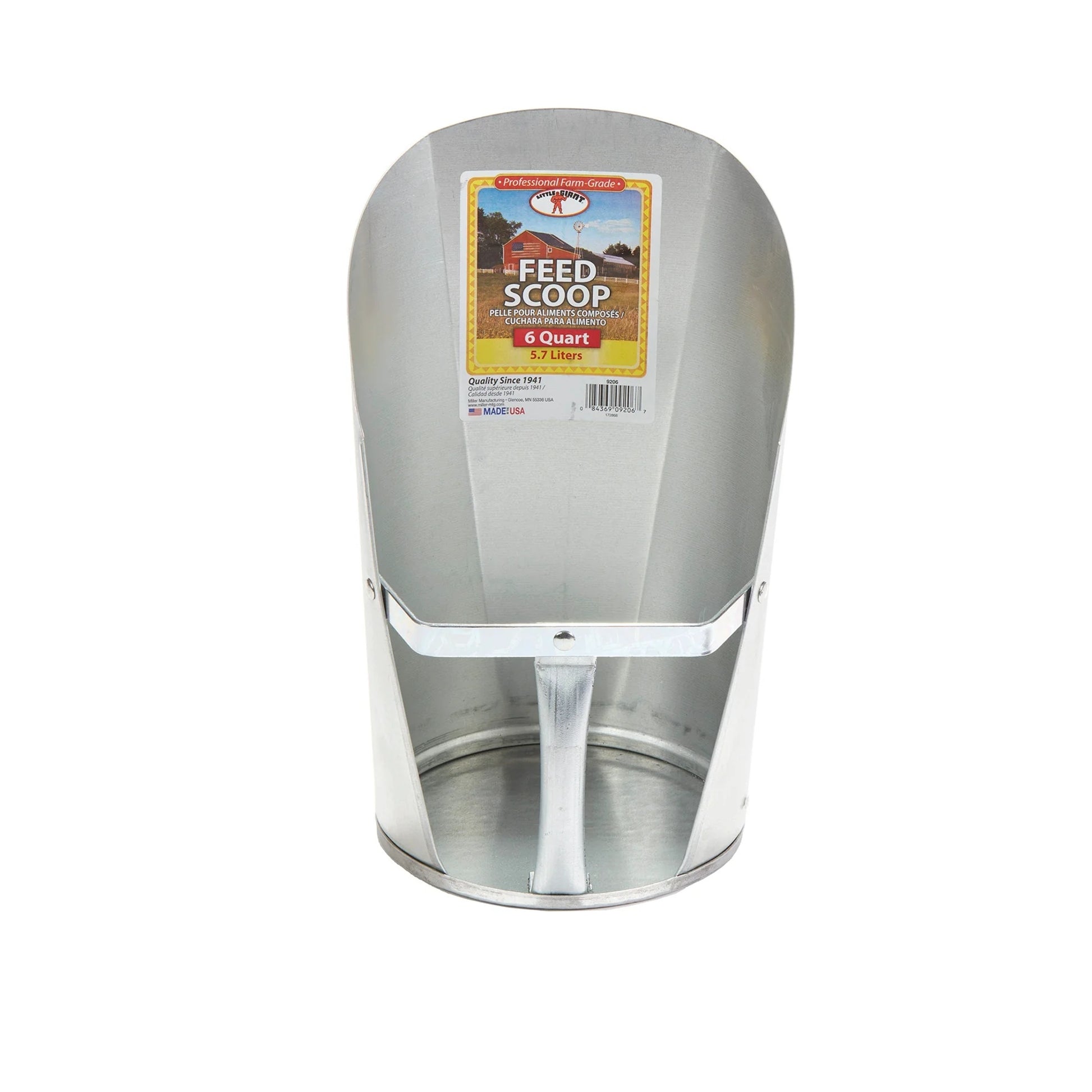 Galvanized Feed Scoop