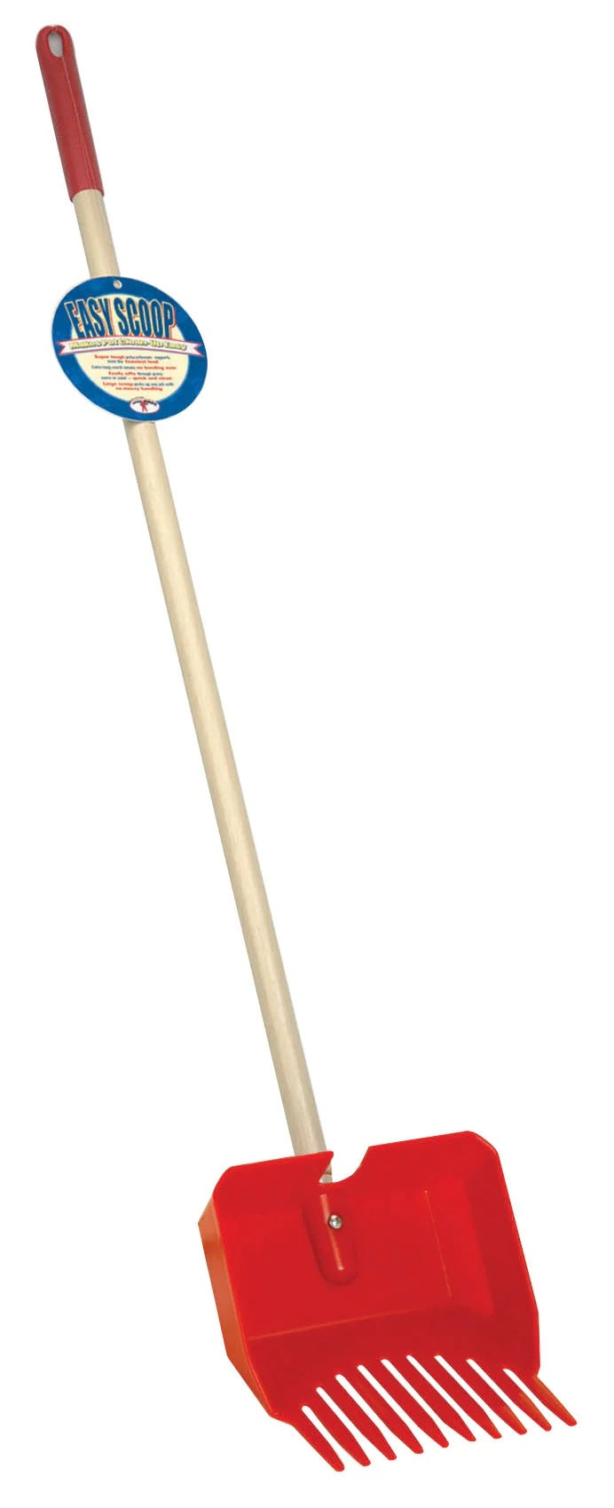 Easy Scoop Pet Waste Scooper Red
