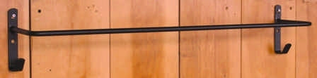Horse Blanket Bar With Bridle Hooks