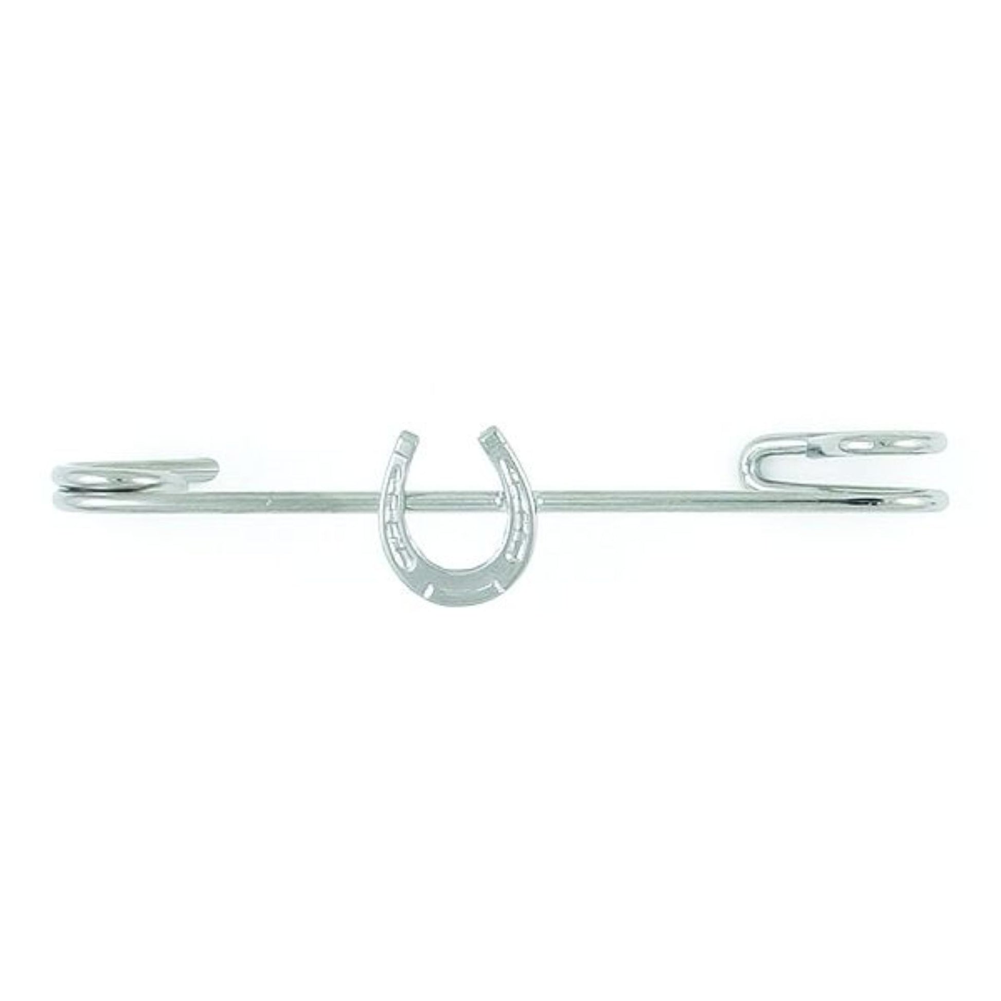 Finishing Touch Horseshoe Stock Pin 3In Slv Finish