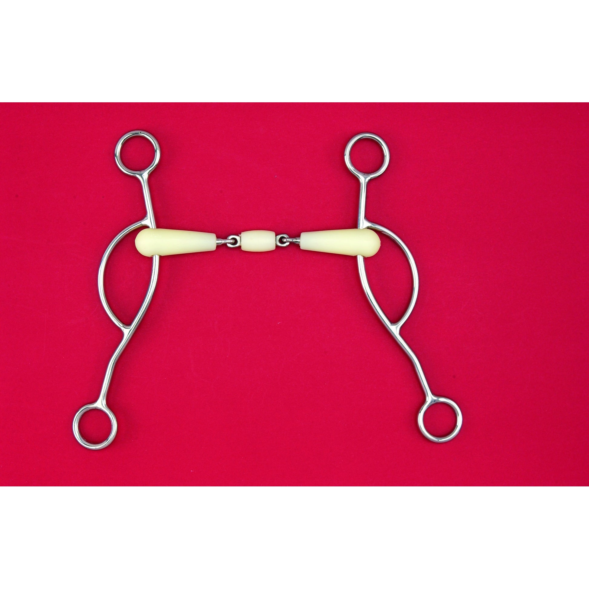 Happy Mouth Dbl Joint Roller American Gag Bit