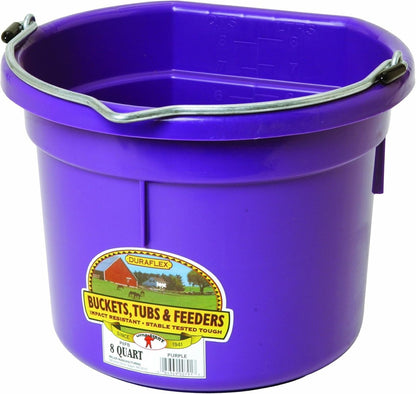 Flatback Bucket For Goats/Sheep/Miniature Horses