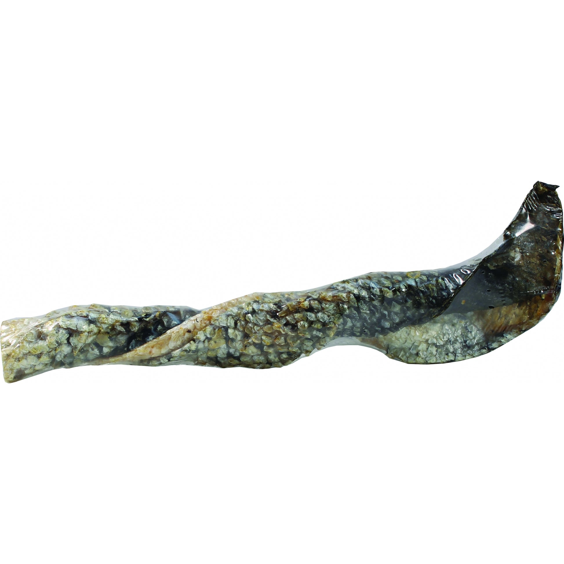 Barkworthies All Natural Salmon Skin Twists Dog Treat