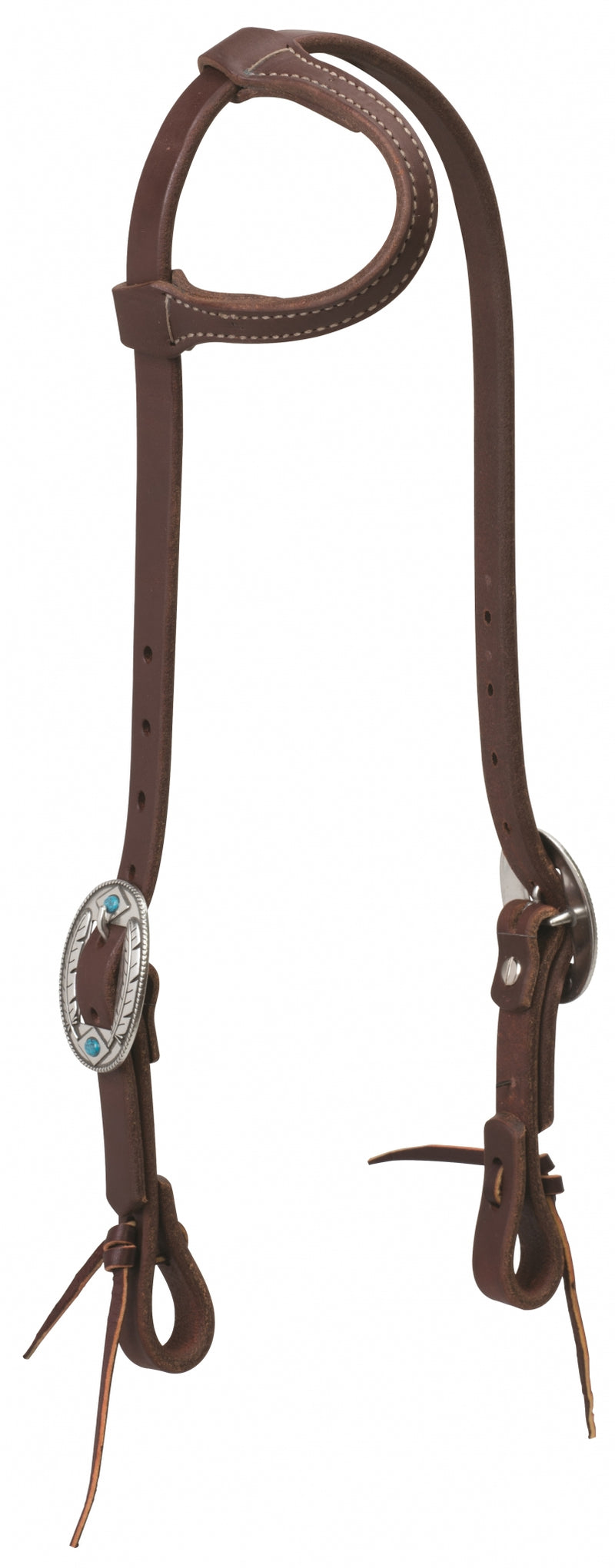 Weaver Working Tack Feathers Single Ear Headstall