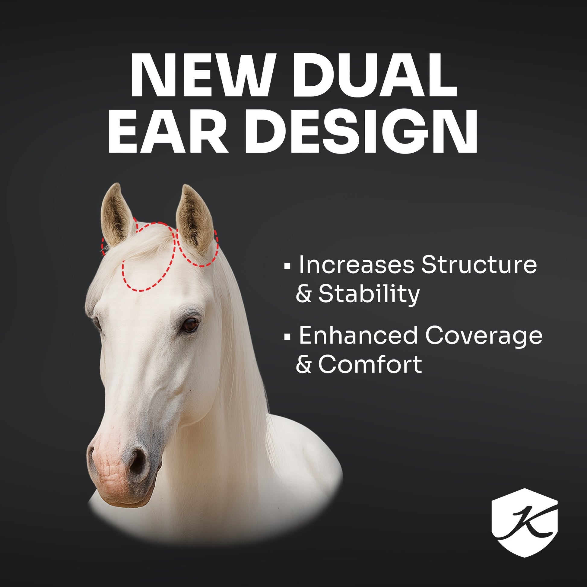 Kensington UViator CatchMask Fly Mask with 90% UV Protection