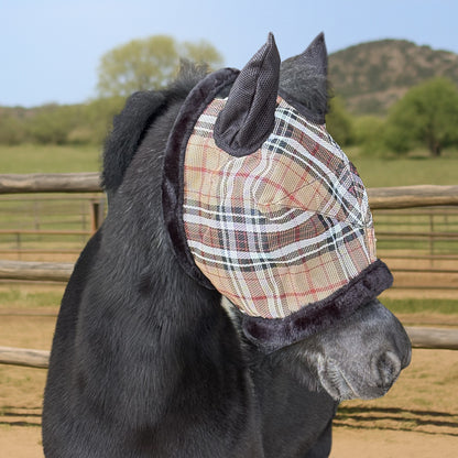 Kensington Miniature Signature Fly Mask with Plush Fl
