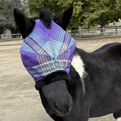 Kensington Miniature Signature Fly Mask with Plush Fl