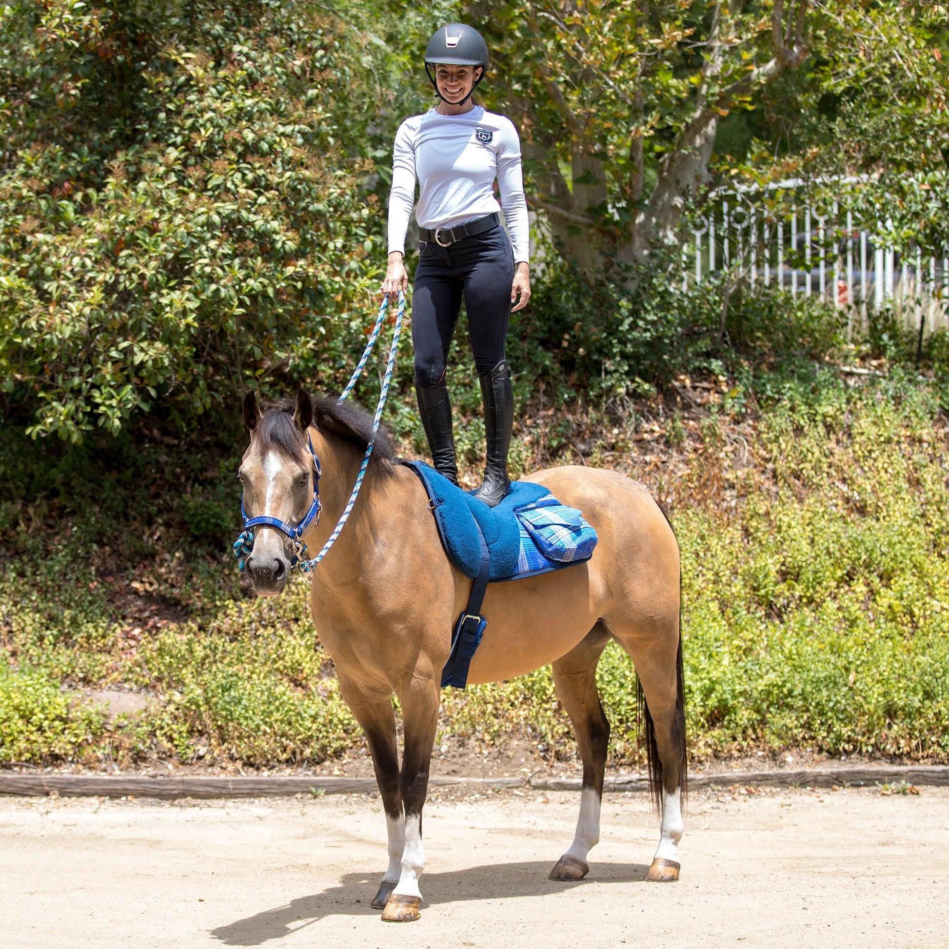 Kensington Fleece Bareback Pad with Pockets