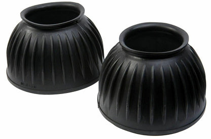 Saxon Ribbed Pull On Bell Boots