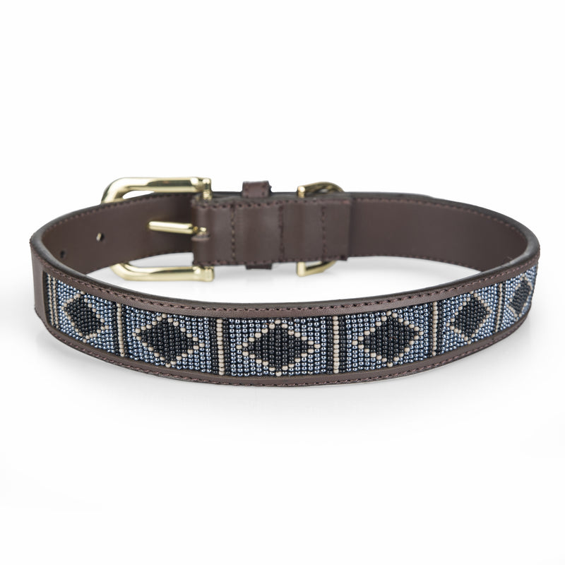 Kentucky Vogue Beaded Dog Collar