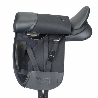 DEMO Wintec 500 WIDE Dressage Flock Saddle