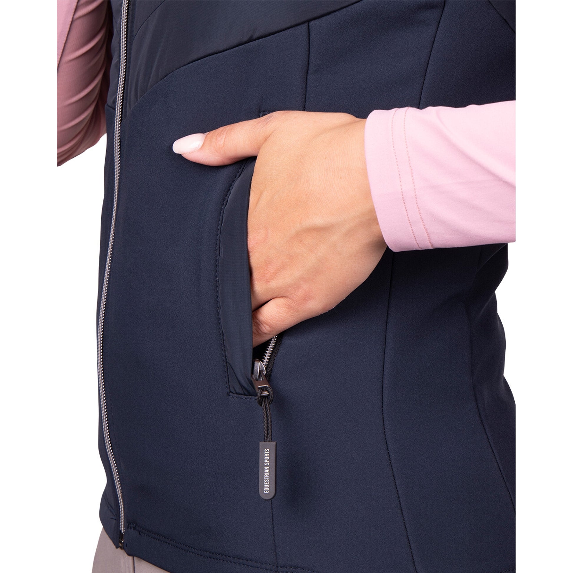QHP Bodywarmer Fleece-Lined Vest