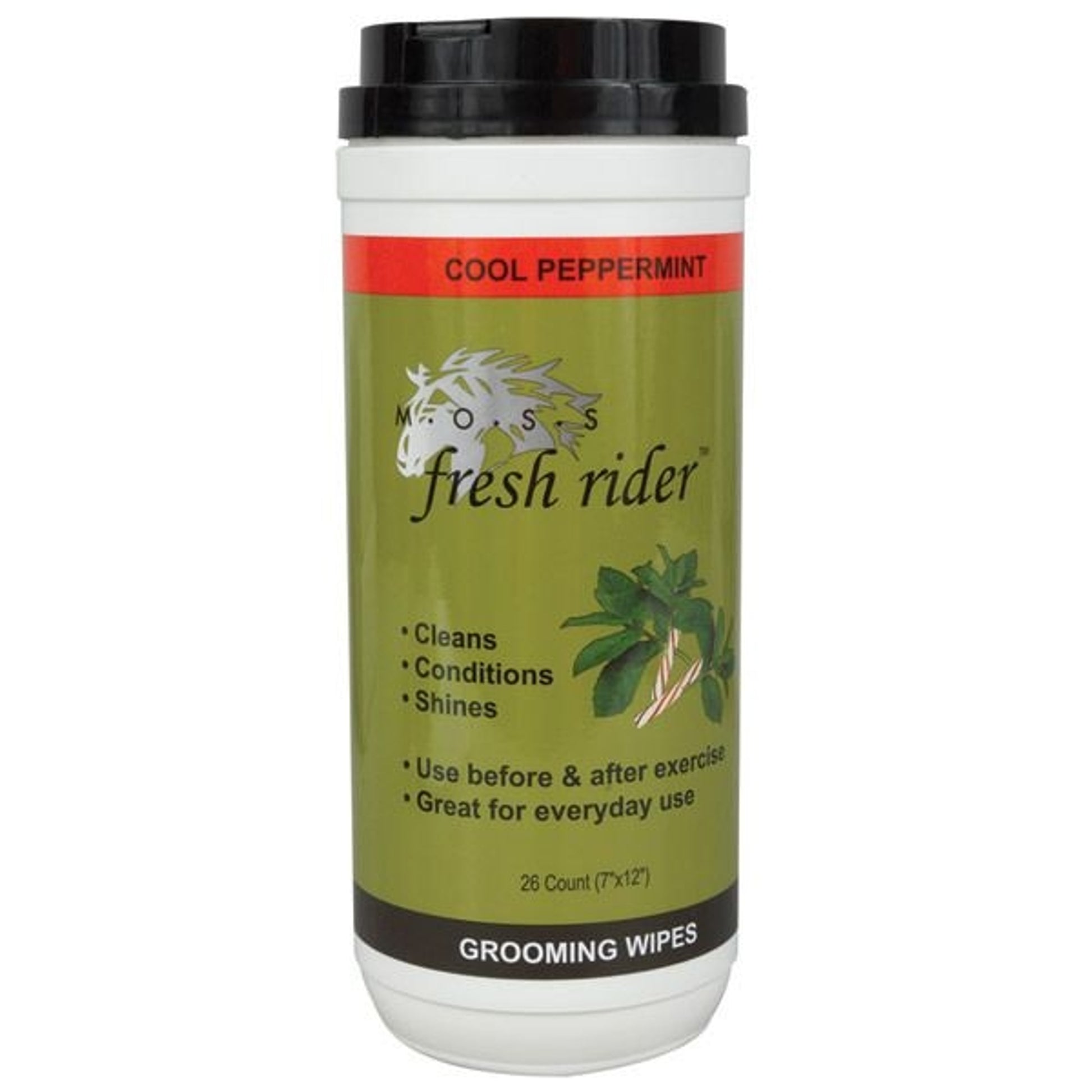M.O.S.S Fresh Ridertrade Grooming Wipes - 26 Count