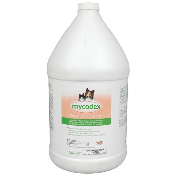 Mycodex Pet Shampoo with 3x Pyrethrins Gallon