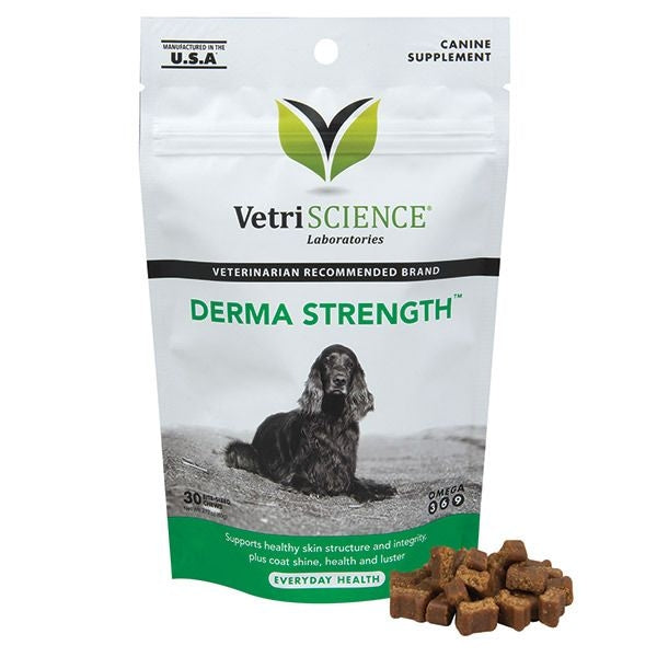 VetriScience Derma Strength Chews for Dogs– KVSupply