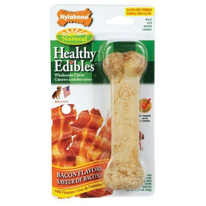 Nylabone Healthy Edible Bacon Dog Chew