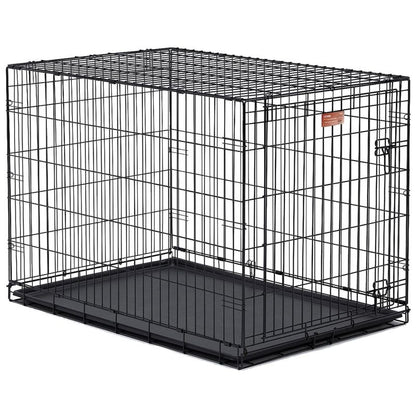I-Crate For Dogs Double Door 18 In/Double Black
