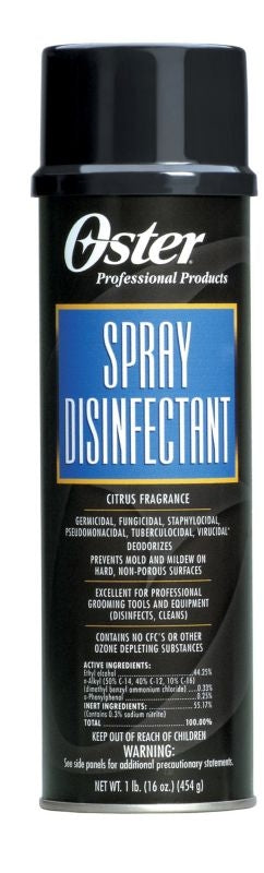 Oster Spray Disinfectant for Clippers