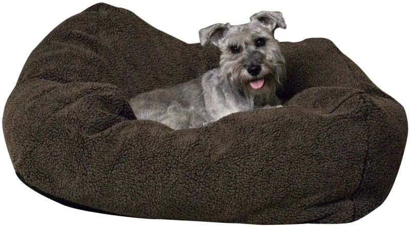KH Mfg Cuddle Cube Mocha Dog Bed