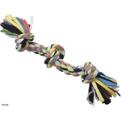 SPOT Mega Twister Tuggin Tees Rope Dog Toy