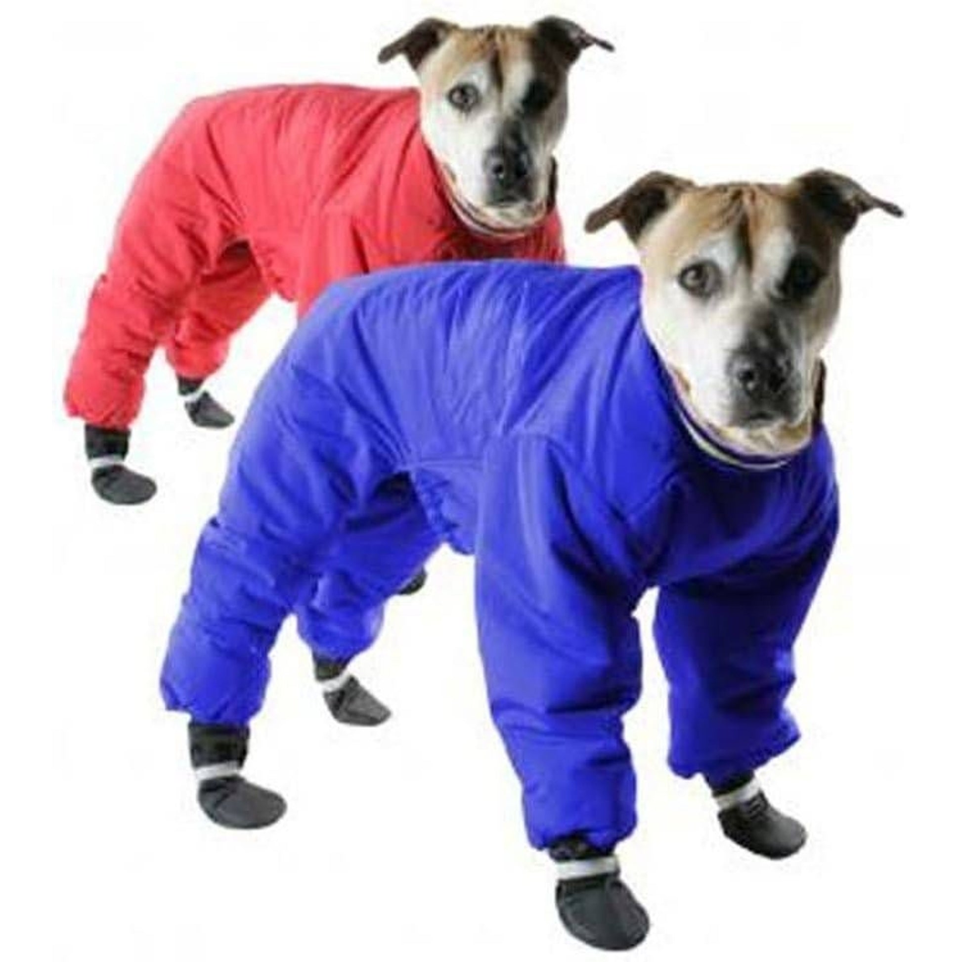 Muttluks Red Reversible Dog Snowsuit
