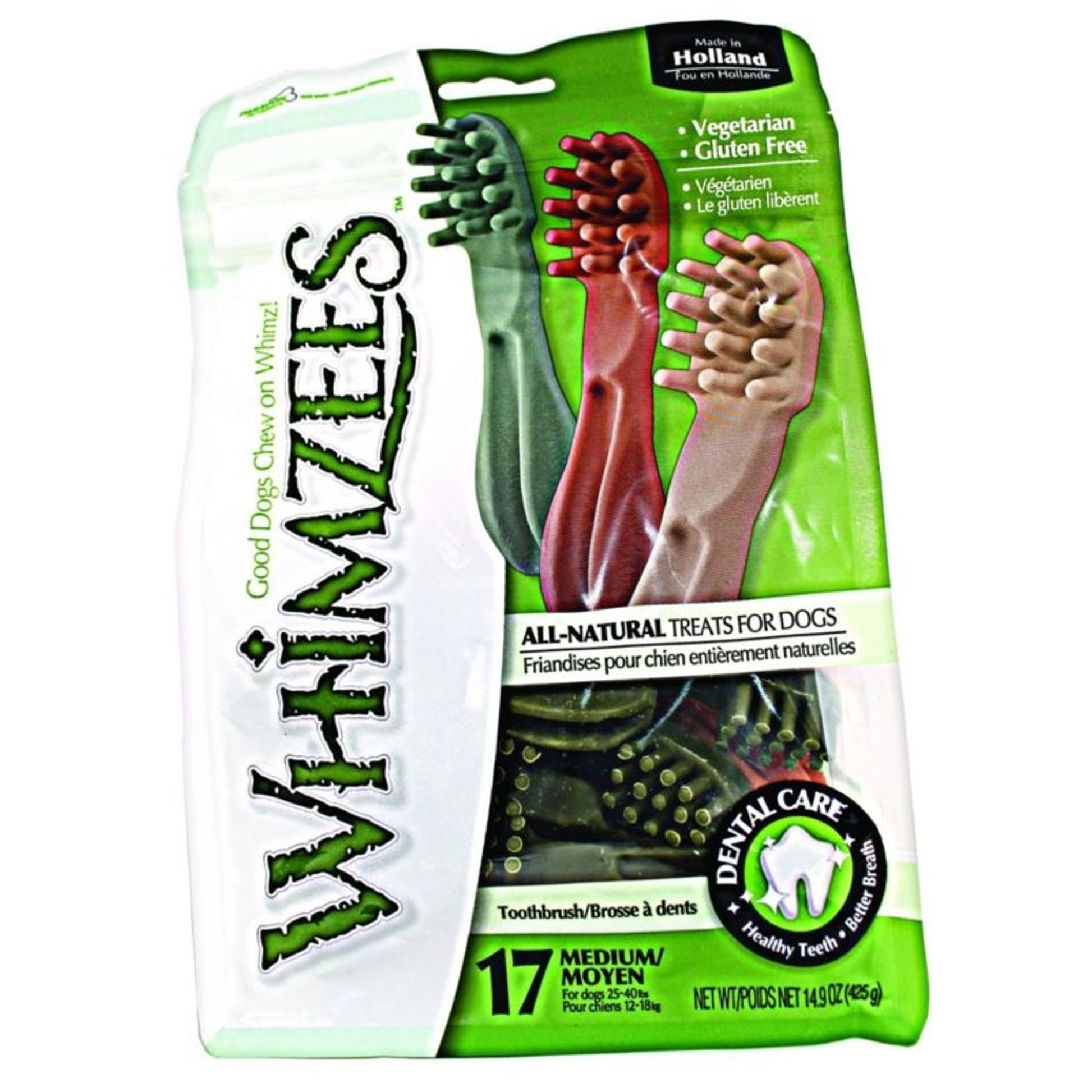 Whimzees Toothbrush Star Dental Dog Chew